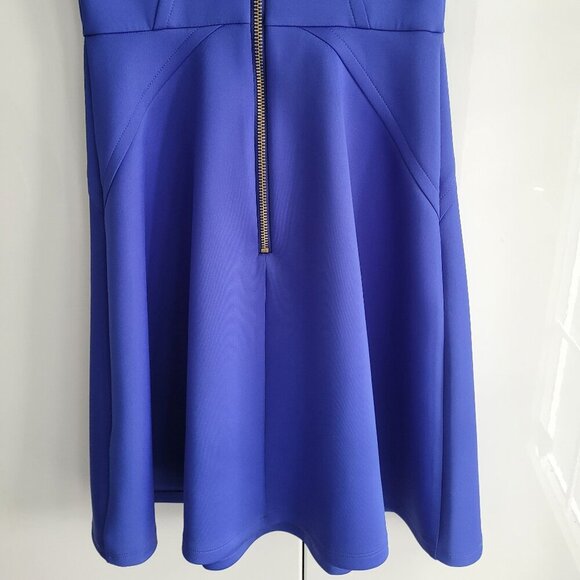 NWT Ted Baker Dress Skater Dress Marine Blue Size 0 - Picture 6 of 11